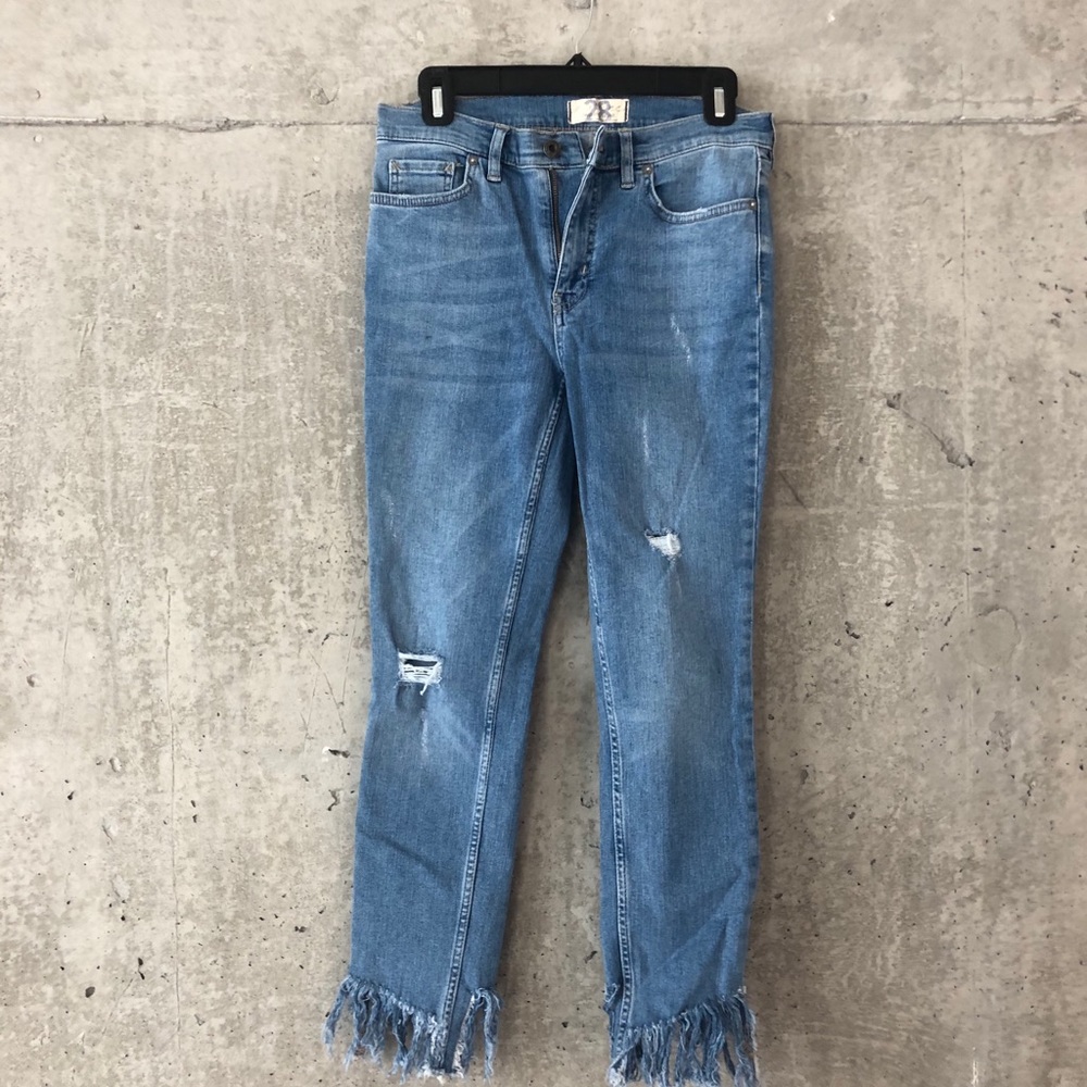 Free people ripped jeans